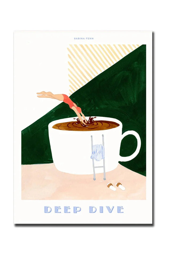 Lisslune | Good Morning Coffee Canvas Poster