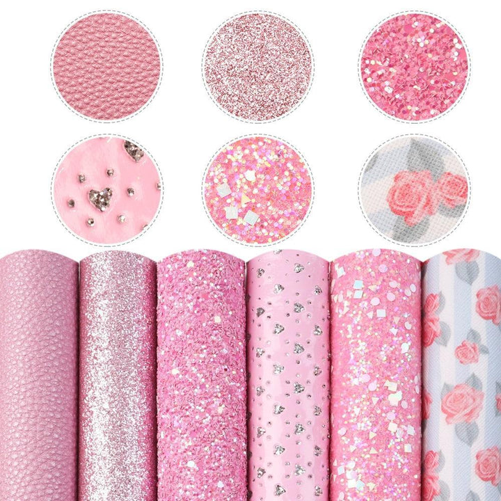 Lisslune | Shimmering DIY Glitter Craft Collection - 5 Sparkling Sheets