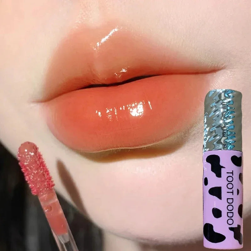 Rynx | Mirror Lip Shine Water Light Clear Lip Gloss Long-lasting Moisturizing Waterproof Non-sticky Cup Lip Color Korean Cosmetics