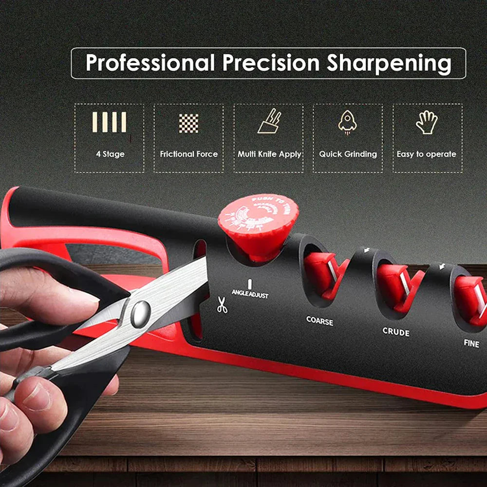 Lisslune | 4-in-1 Professional Knife Sharpener (1+1 Free) - EdgeSharp