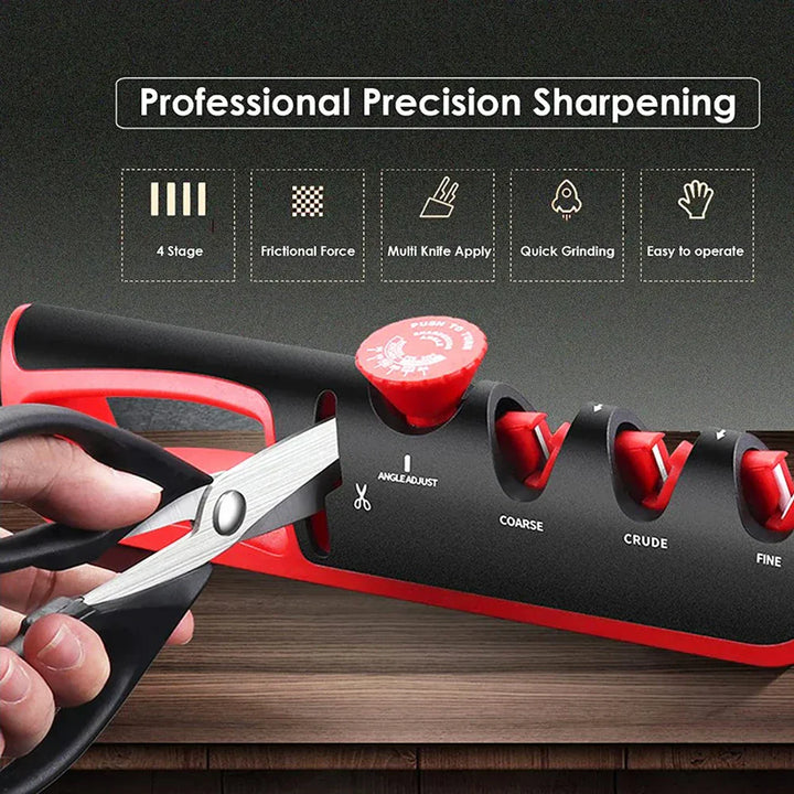 Lisslune | 4-in-1 Professional Knife Sharpener (1+1 Free) - EdgeSharp