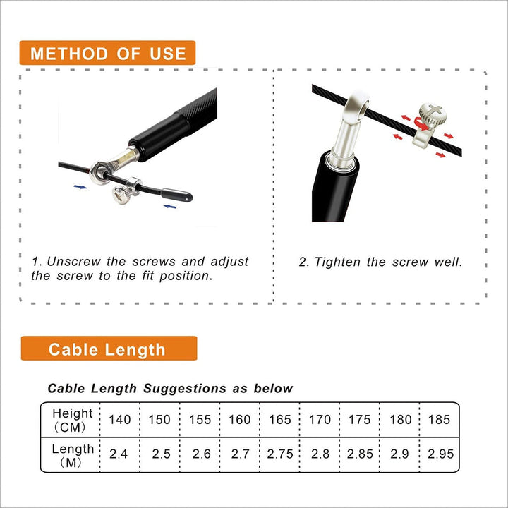 Lisslune | Crossfit Speed Jump Rope 360°