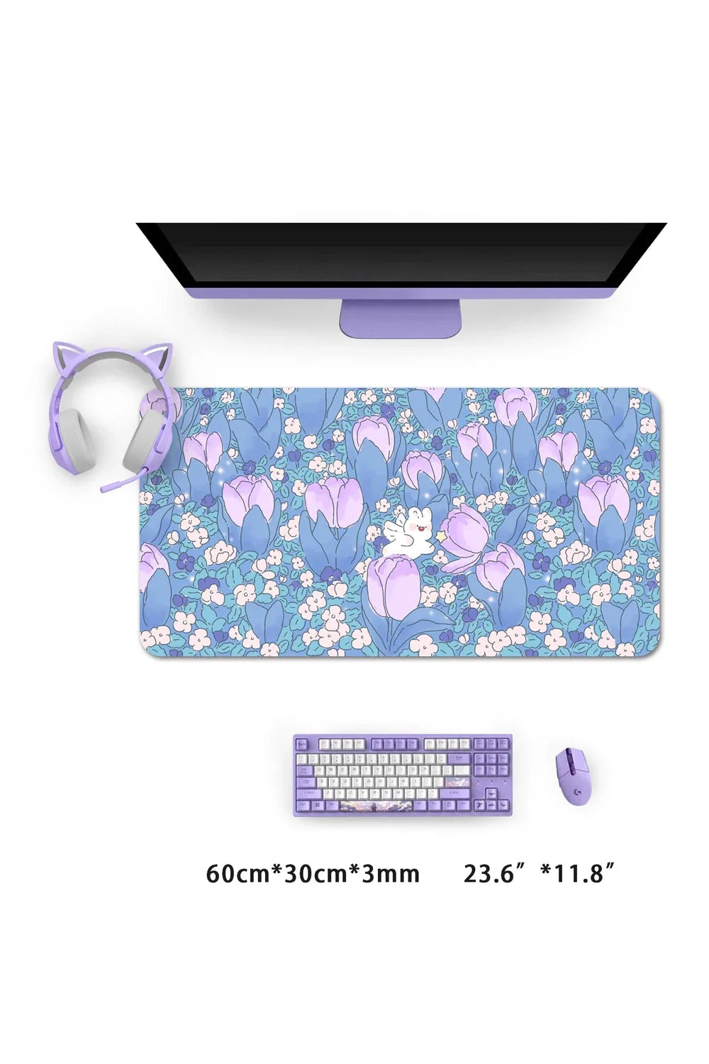 Lisslune | Tulip Desk Mat