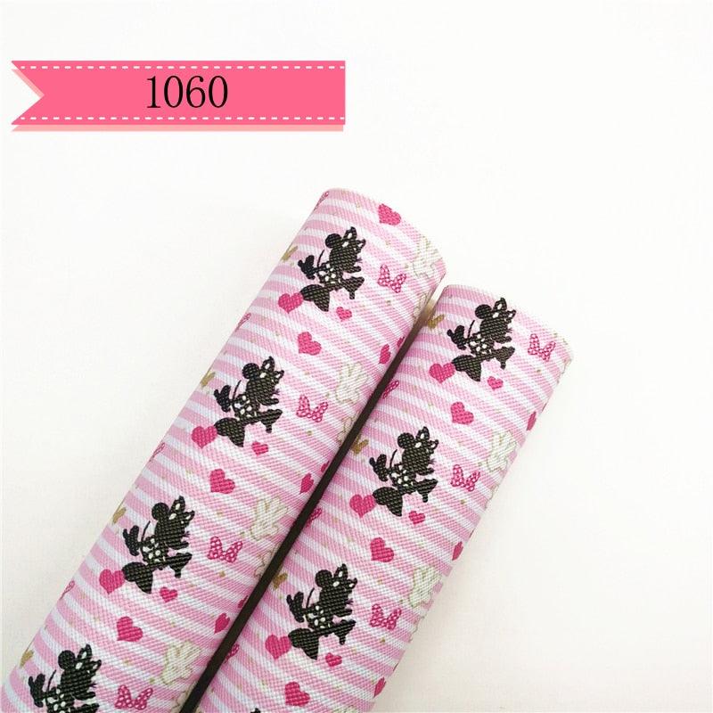 Lisslune | Cartoon-Inspired Synthetic Leather Craft Rolls - Set of 2 - 20x134cm Each