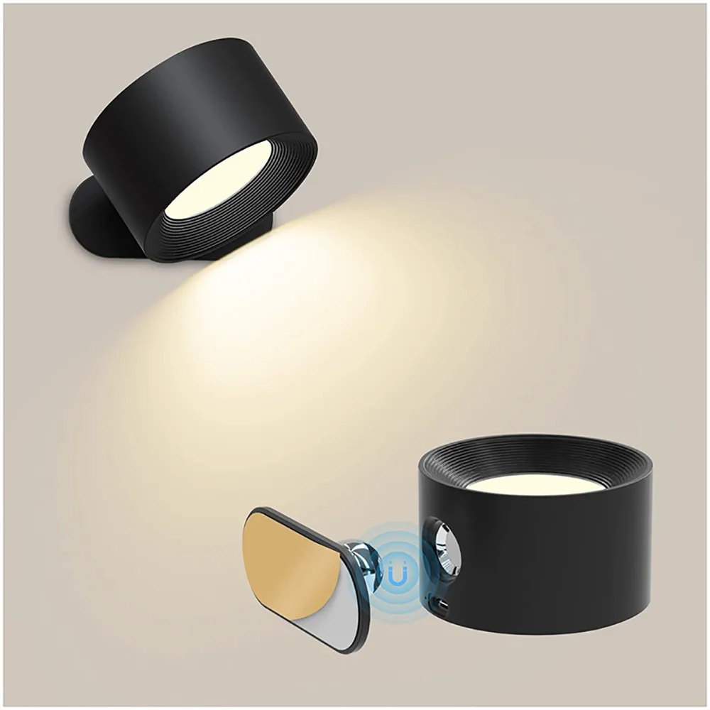 Lisslune | LumeGlow - Modern wall lamp with adjustable color and brightness control