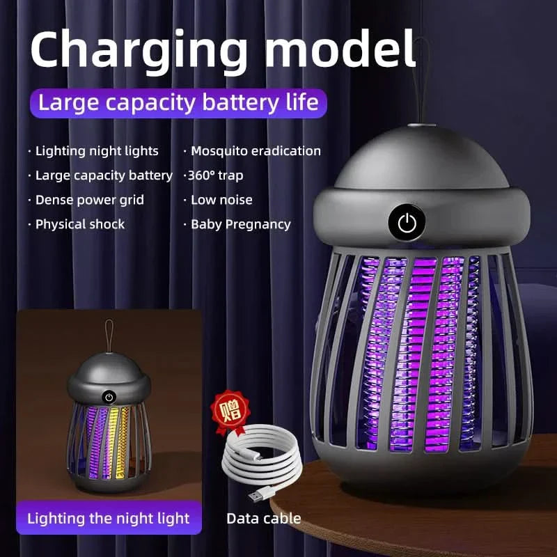 Lisslune | LumaGuard Insect Killer – Quiet mosquito protection with UV light & power grid