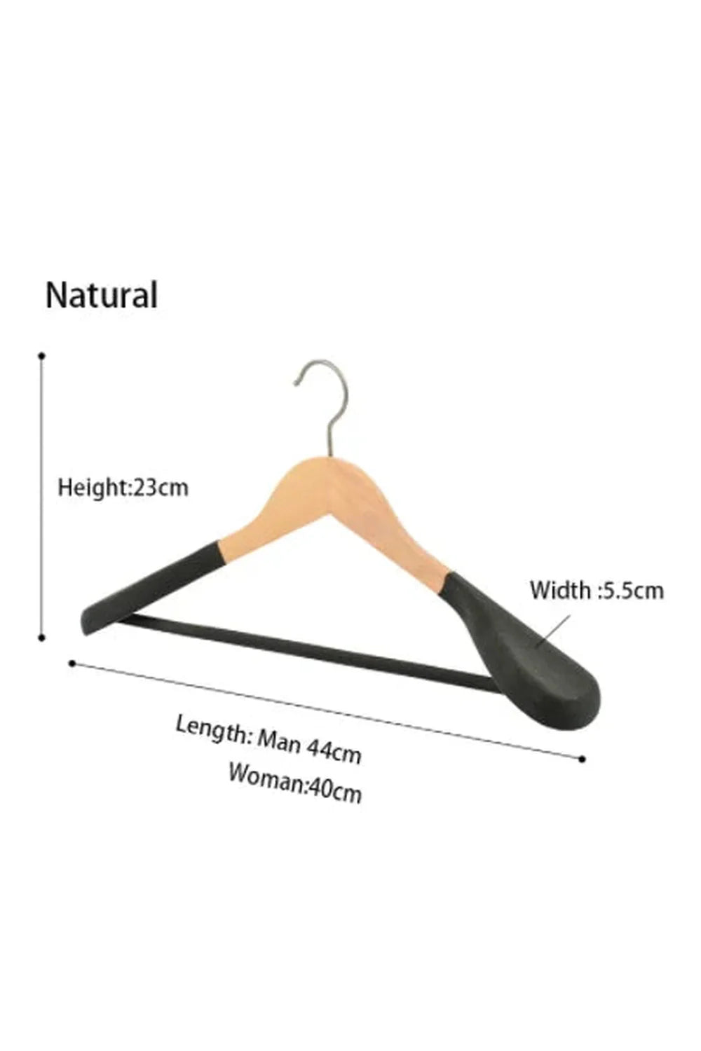 Lisslune | Walnut Suit Hanger