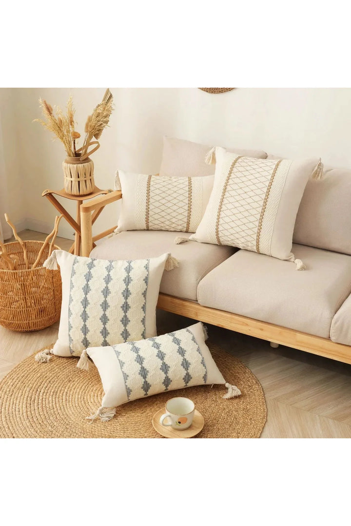 Lisslune | Crochet Tassel Cushion Cover
