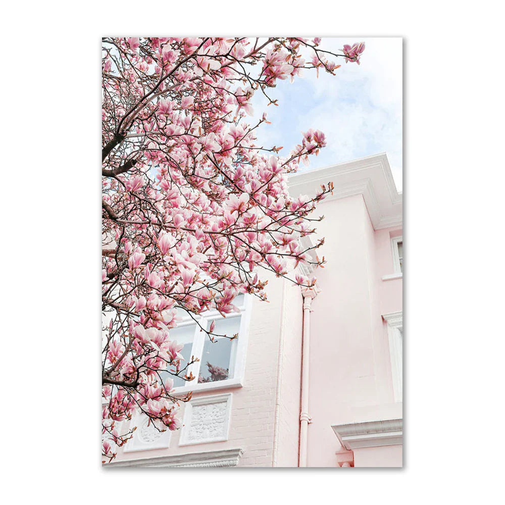 Lisslune | Floral Canvas Poster