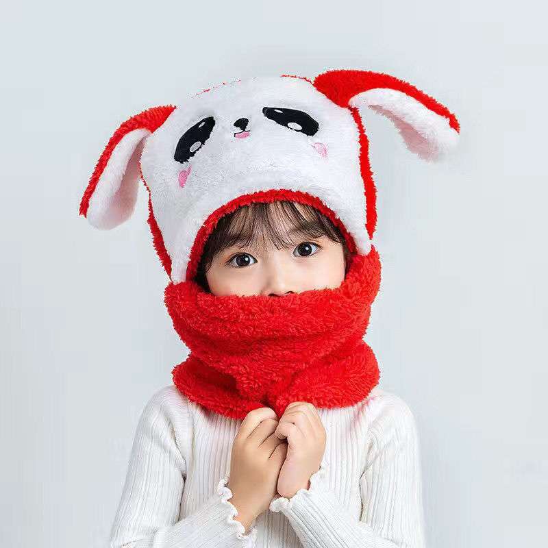 Lisslune | Bear children's hat with scarf and ears