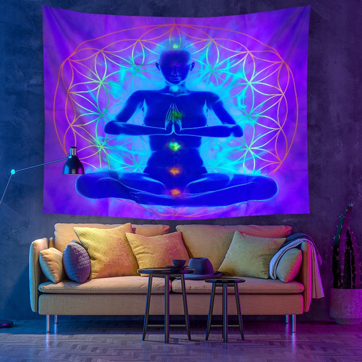 Lisslune | Colorful Glowing Luminous Tapestry