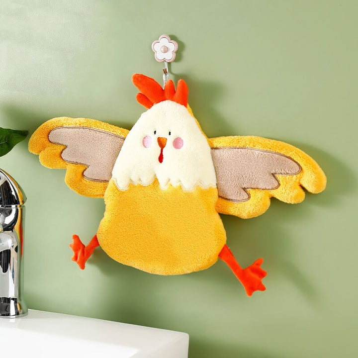 Lisslune | Chicken Shaped Quick Drying Hand Towel