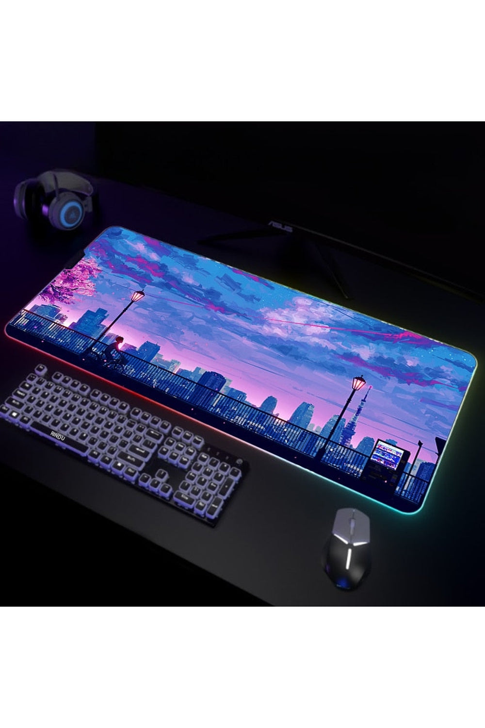 Lisslune | LED Gaming Mouse Pad