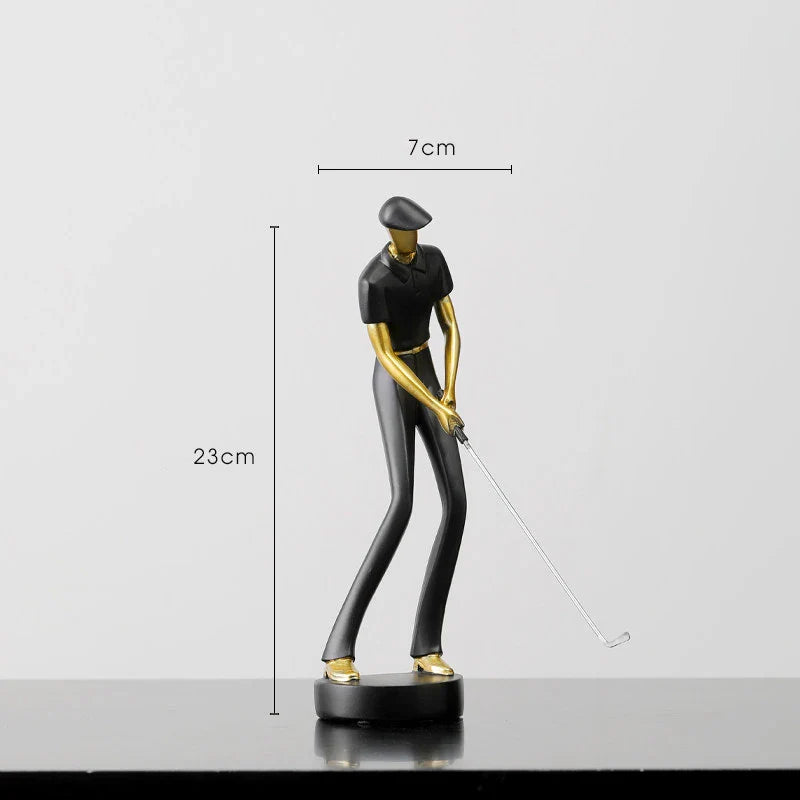 Lisslune | TeeStance - Elegant Golf Pose Sculpture