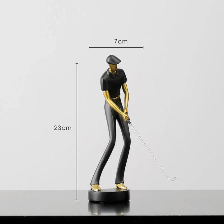 Lisslune | TeeStance - Elegant Golf Pose Sculpture