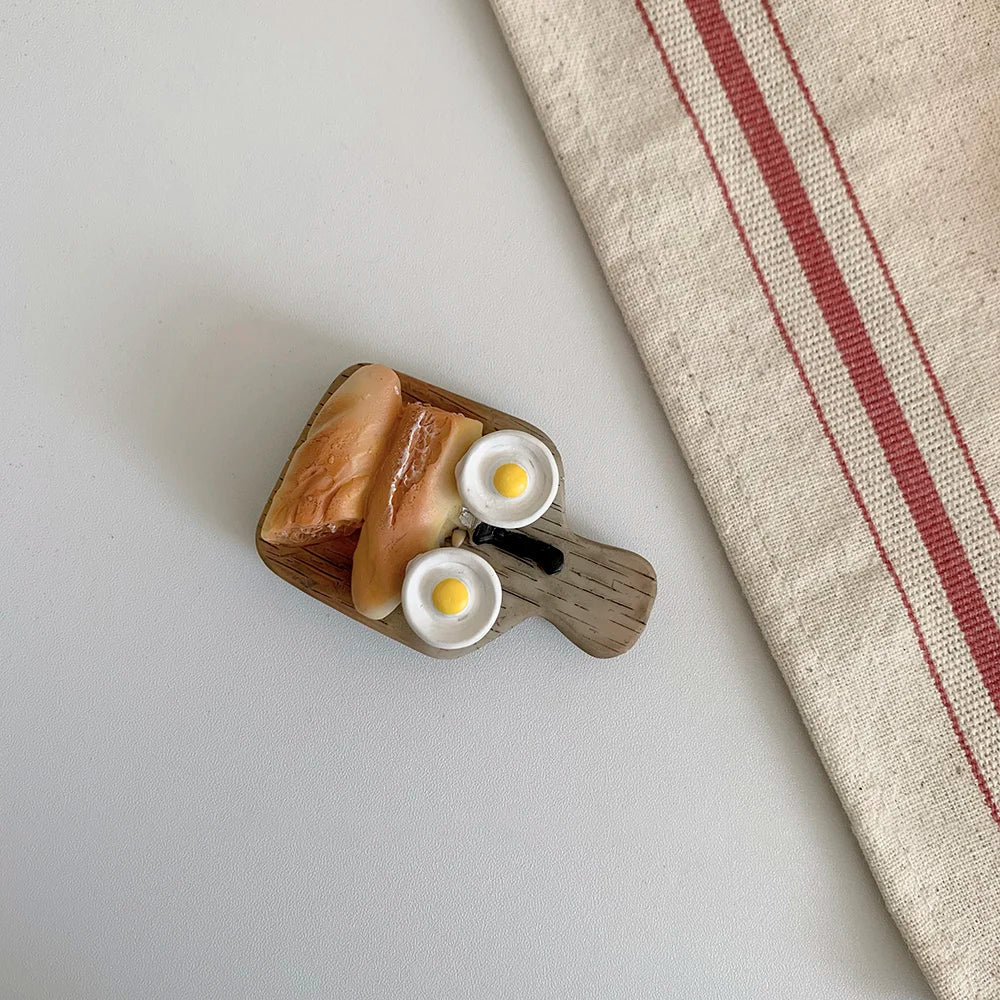 Rynx | Korean in the breakfast refrigerator sticker magnet food Nordic magnetic decoration iron-absorbing stone coffee machine