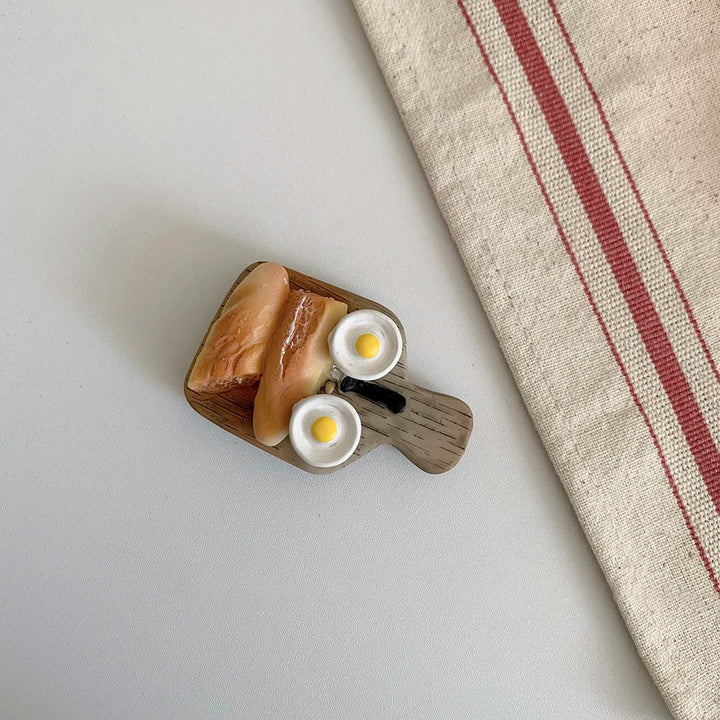 Rynx | Korean in the breakfast refrigerator sticker magnet food Nordic magnetic decoration iron-absorbing stone coffee machine