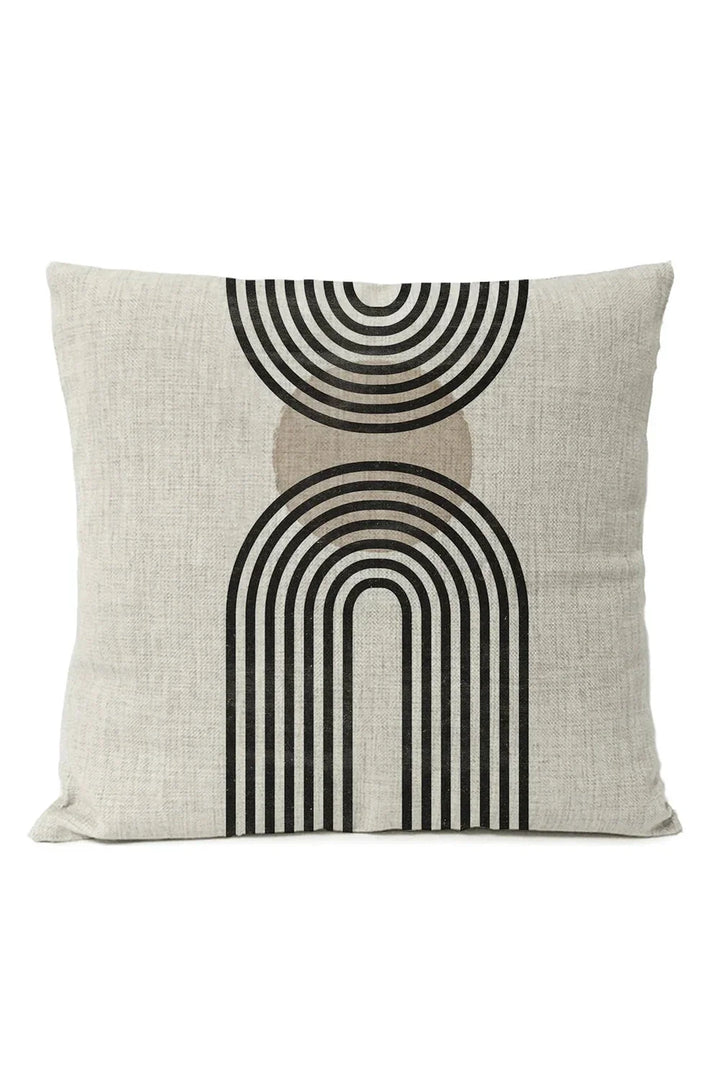 Lisslune | Black Geometric Pillowcase