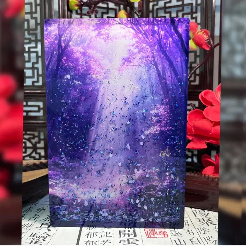 Lisslune | Dynamic Early Morning Bamboo Forest Acrylic Decors