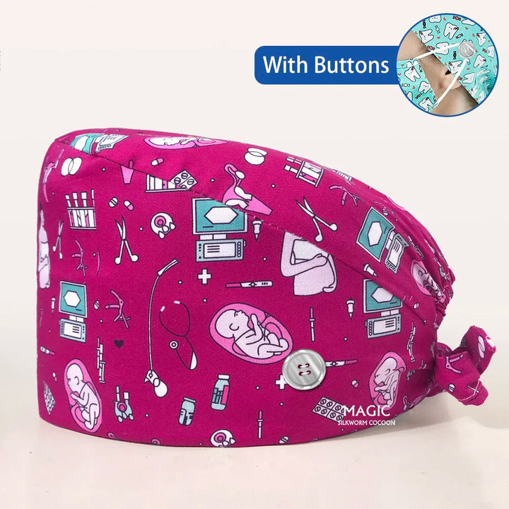Lisslune | Tooth pressure customizable medical hats for dental and caregiving use