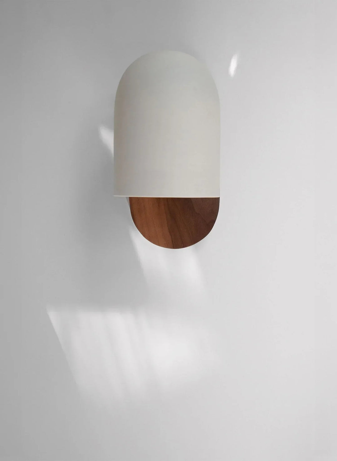 Lisslune | TimberSoul – Wabi-Sabi Walnut Wall Lamp for Natural Ambience