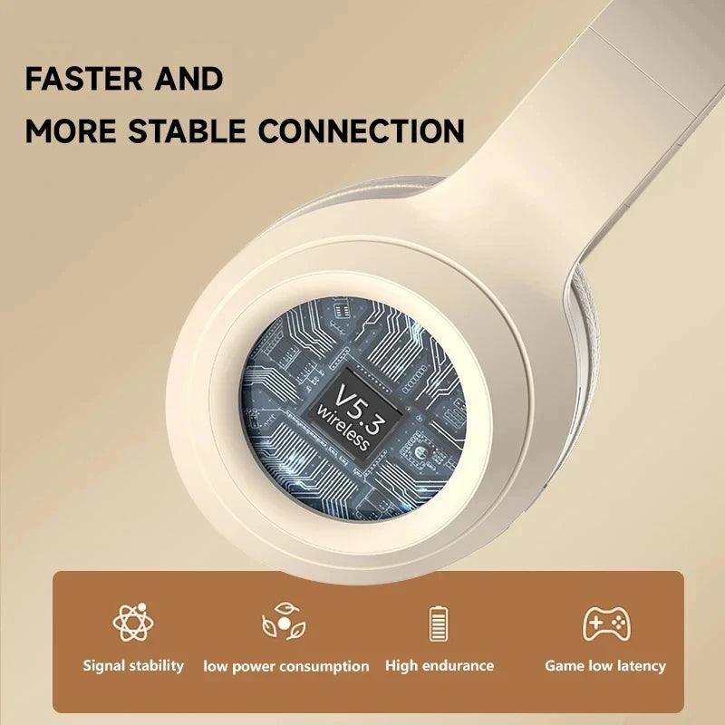 Lisslune | Xiaomi Foldable Noise-Canceling Wireless Headphones with Impressive Sound and Long Battery Life