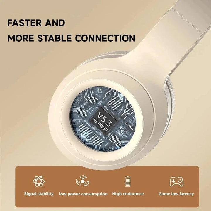 Lisslune | Xiaomi Foldable Noise-Canceling Wireless Headphones with Impressive Sound and Long Battery Life