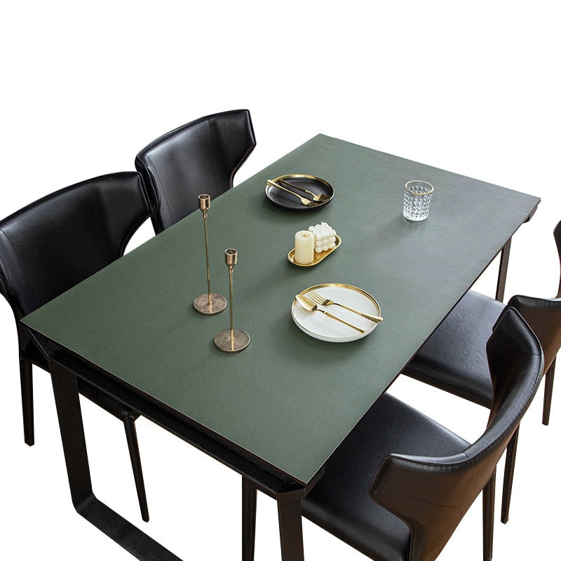 Lisslune | Nordic Minimalist Leather Waterproof Table Protector Mat