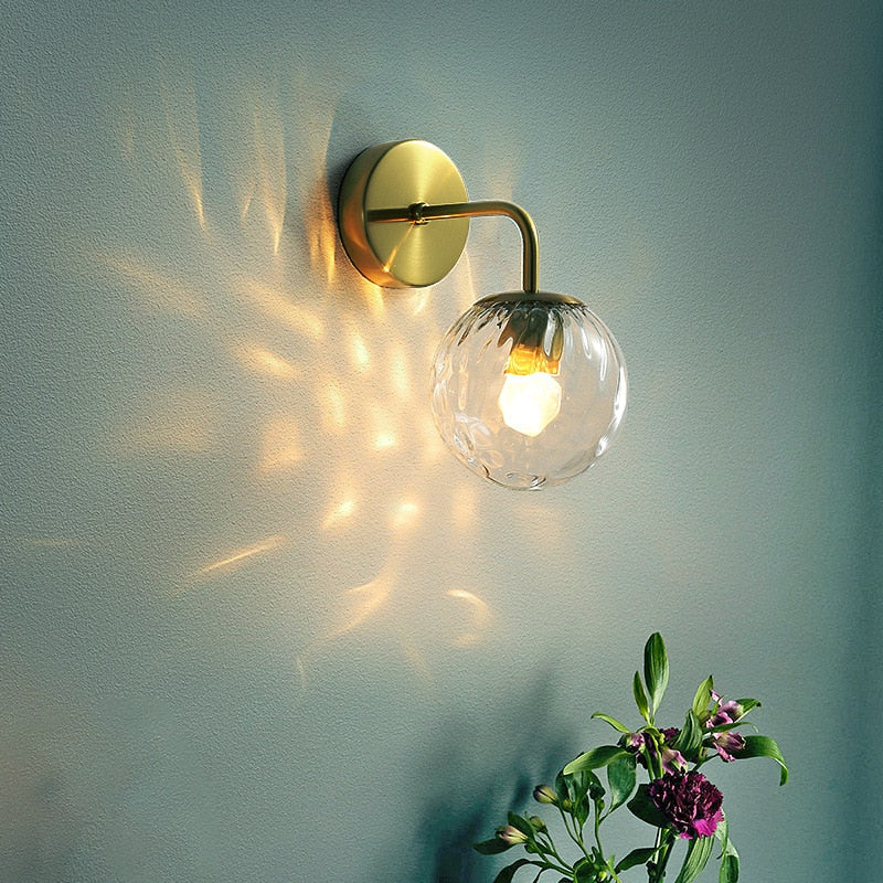 Lisslune | SphereLuxe – Scandinavian Wall Light with Adjustable Lighting