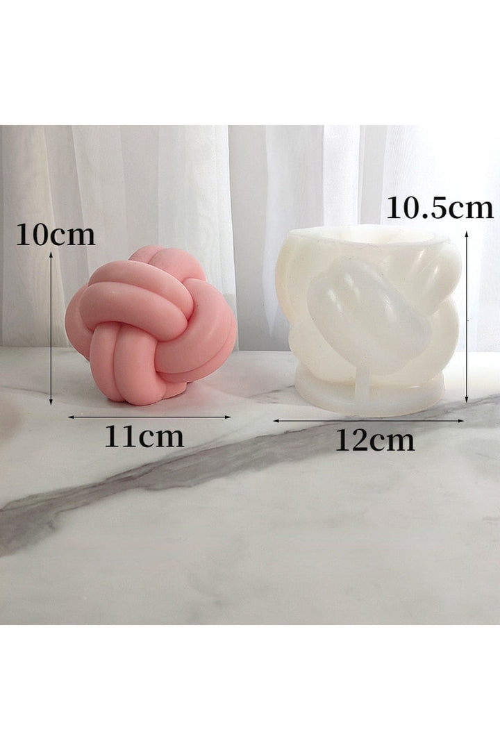 Lisslune | Cross Knot Soap Mold