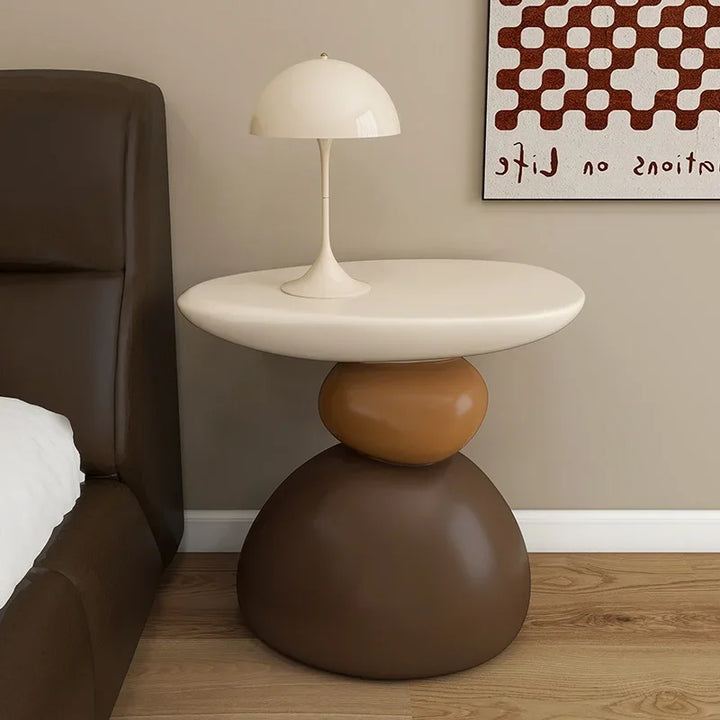 Lisslune | Minimalist Scandinavian Side Table – Stylish Nightstand or Coffee Table