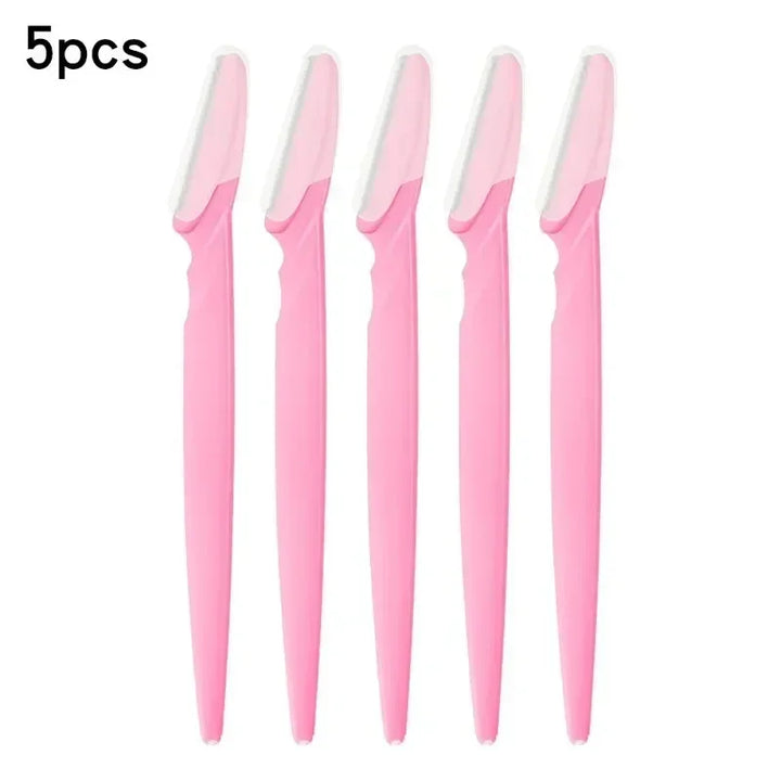 Rynx | 1/3/5pcs Eyebrow Razor New Safe Eyebrow Scraper Eyebrow Knife for Female Beginners Student Girls Face Razor Face Hair Remover