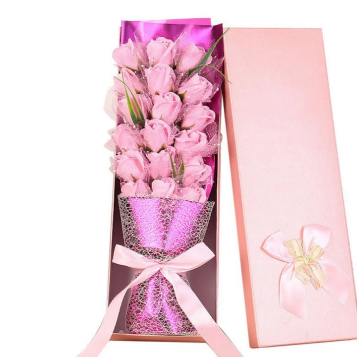 Lisslune | 1 piece handmade rose soap flower bouquet