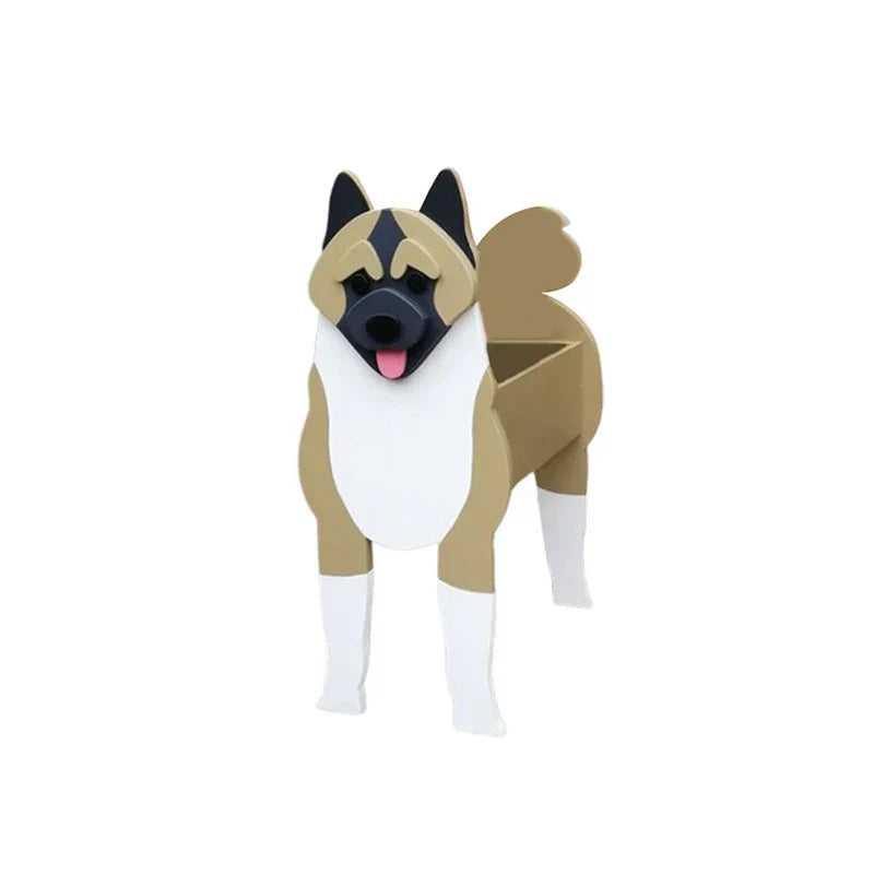 Lisslune | Flower Pot - Pawsome - Dog Plant Container - Various Breeds