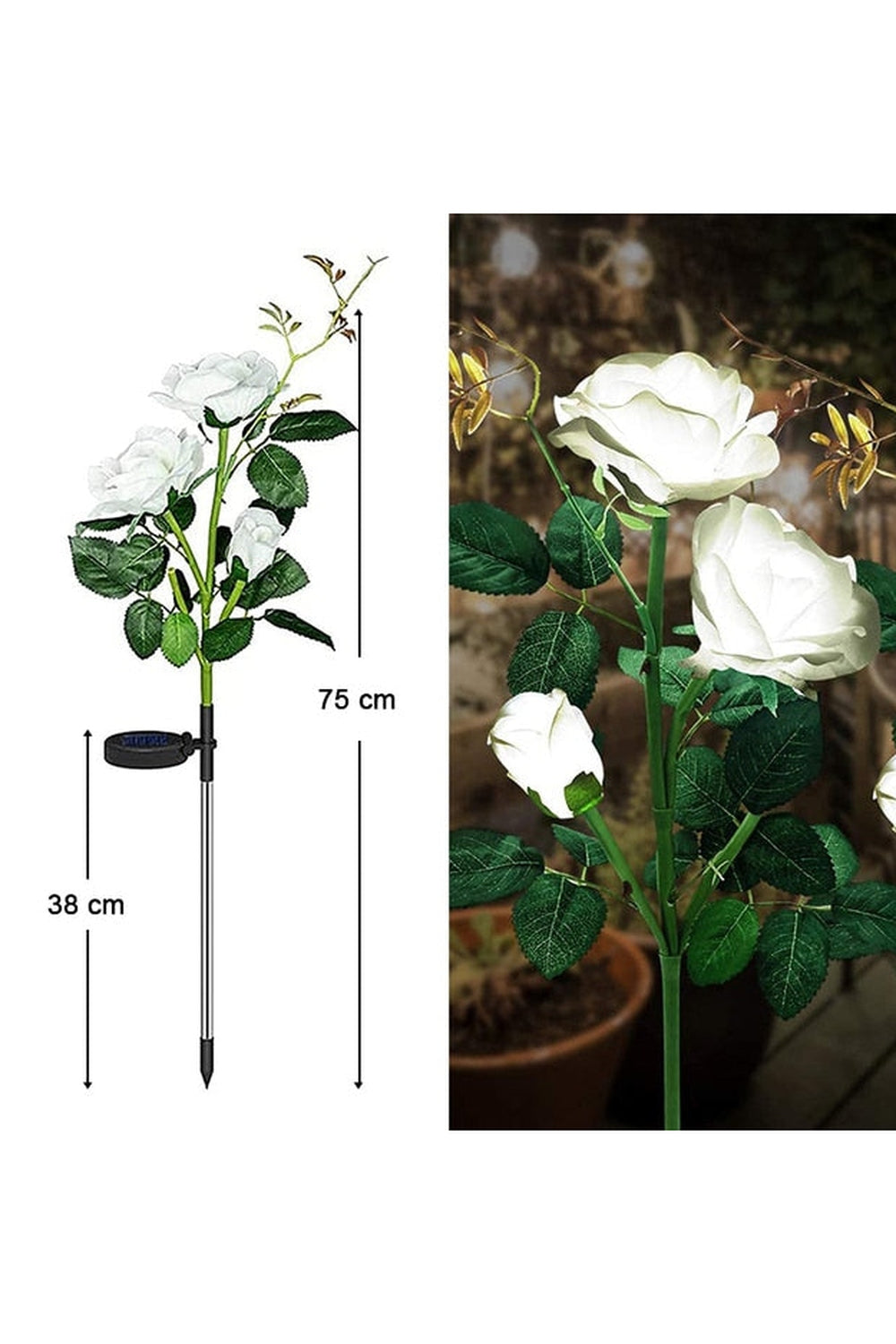 Lisslune | Solar LED Flower Lamp