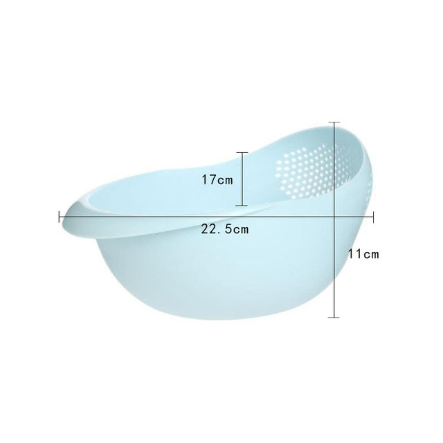 Lisslune | 2in1 Easy Rice Drainer Basket