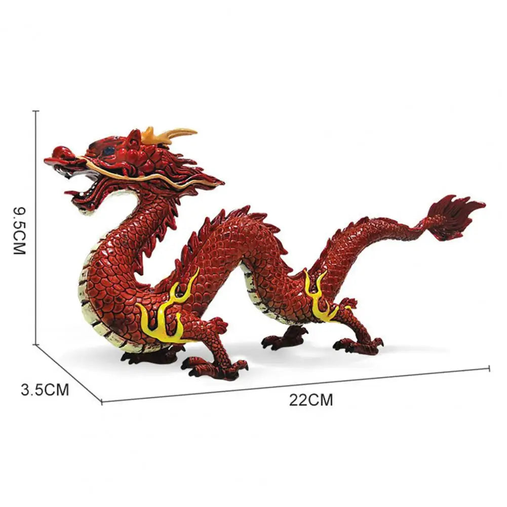 Lisslune | Lively Chinese Dragon Feng Shui Sculpture