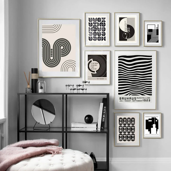 Lisslune | Monochrome Canvas Poster