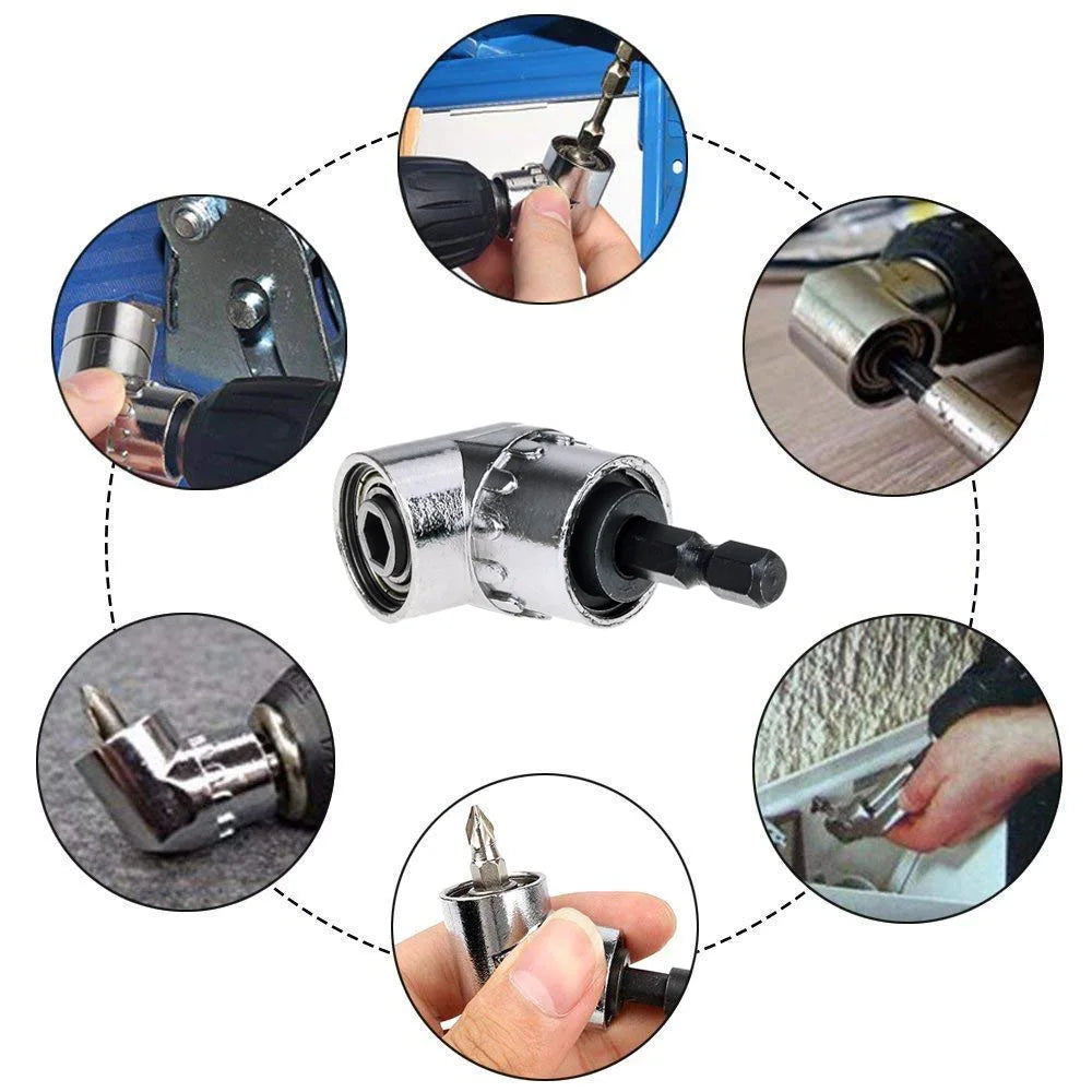 Lisslune | 360 Degree Right Angle Drill Extension Tool