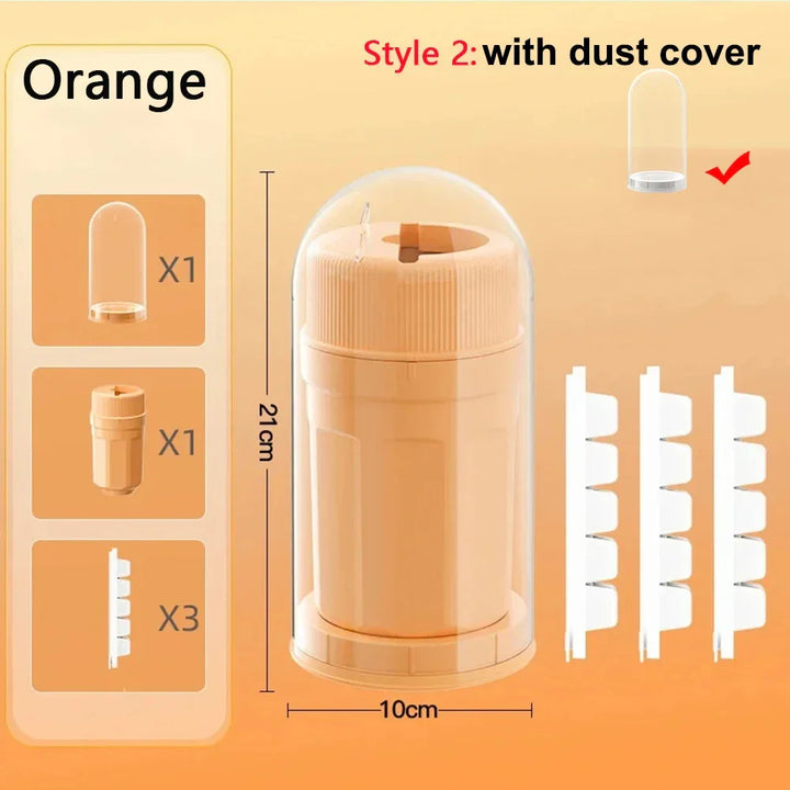 Lisslune | Automatic Spiral Release Easy-Release Ice Cube Maker