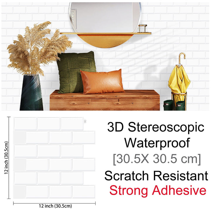 Lisslune | 3D Self-Adhesive Hexagonal Wall Stickers