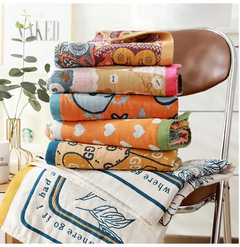 Lisslune | botanical print blanket