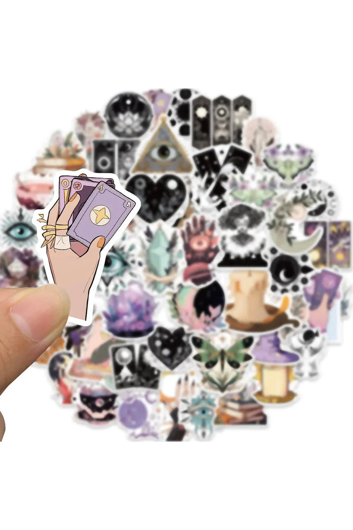 Lisslune | Witch Crystal Tarot Sticker