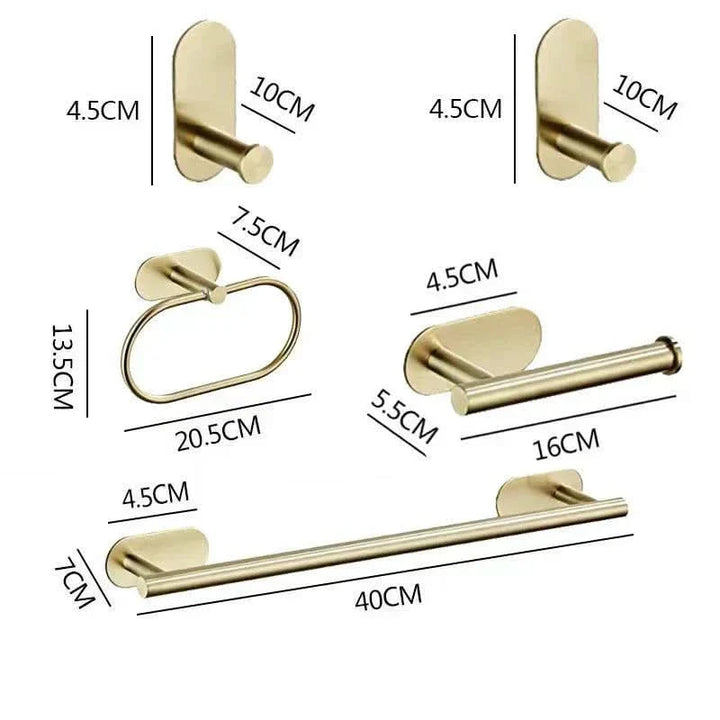 Lisslune | GLAMSET – Bathroom accessory set