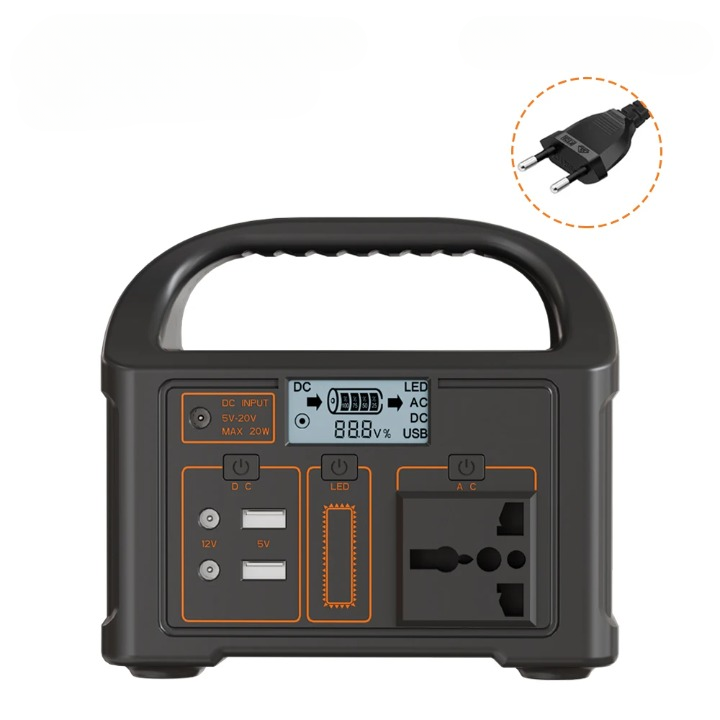 Lisslune | 100W 24,000mAh Portable Power Station with LiFePO4 Battery – PowerGo