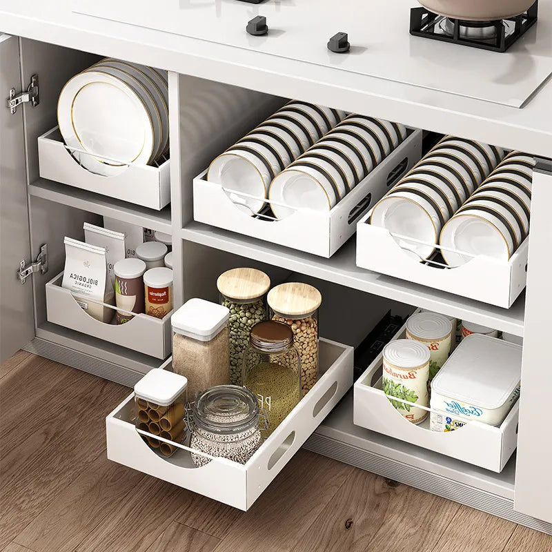 Lisslune | Under the Cabinet Smart Dish Organizer Rack