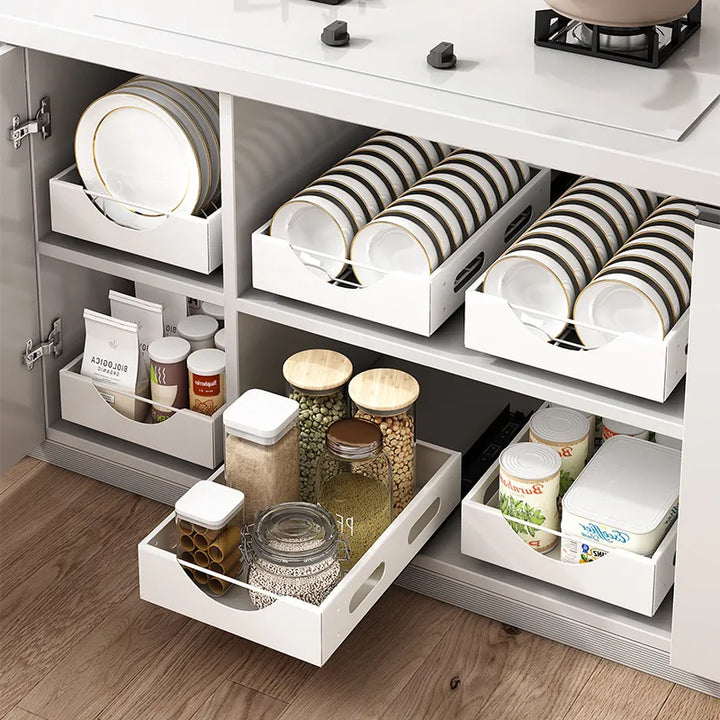 Lisslune | Under the Cabinet Smart Dish Organizer Rack