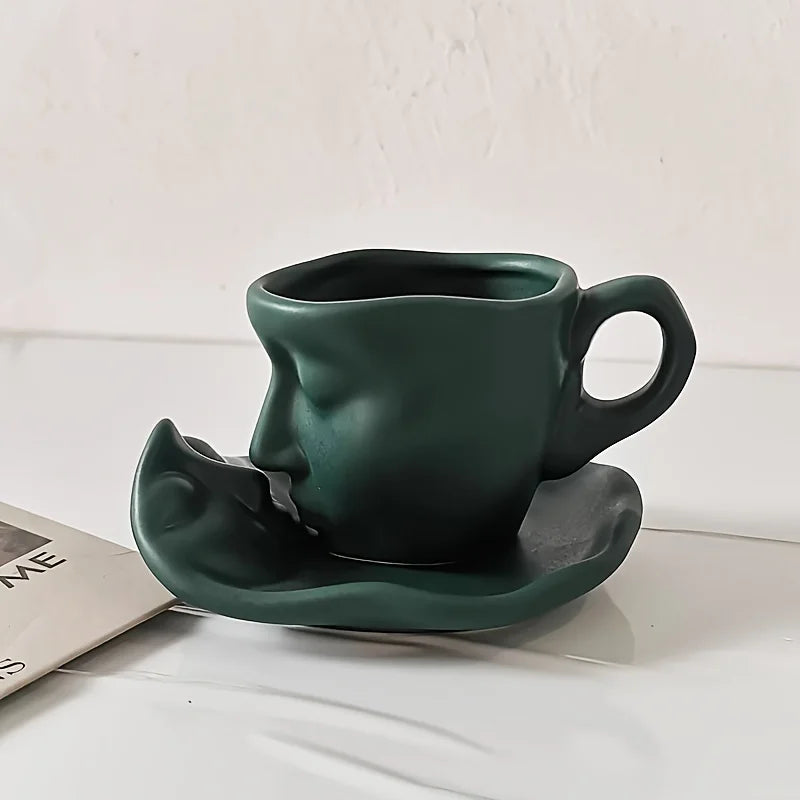Lisslune | Love Forever Kiss Ceramic Mug