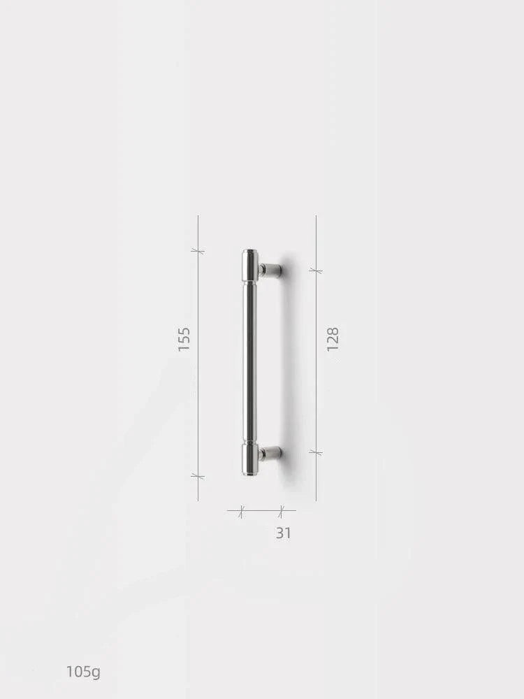 Lisslune | Retro Brass Cabinet Handles - Chic Vintage Pull Handles for Furniture Revitalization