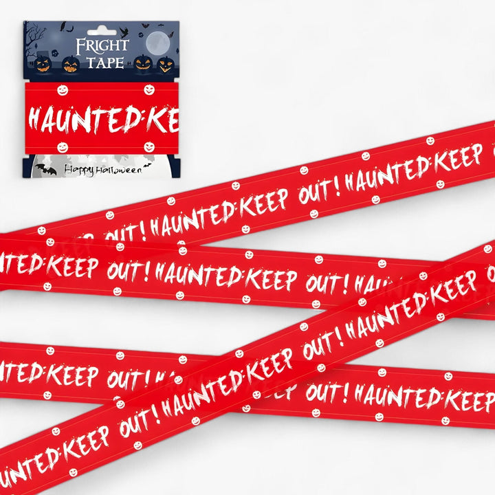 Lisslune | Bandeau Warning Skull Halloween - Spooky Party Decoration